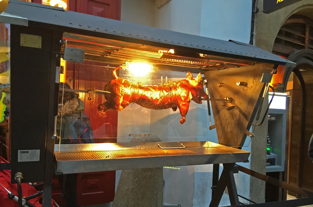 Roasted Pig, Wenceslas Square